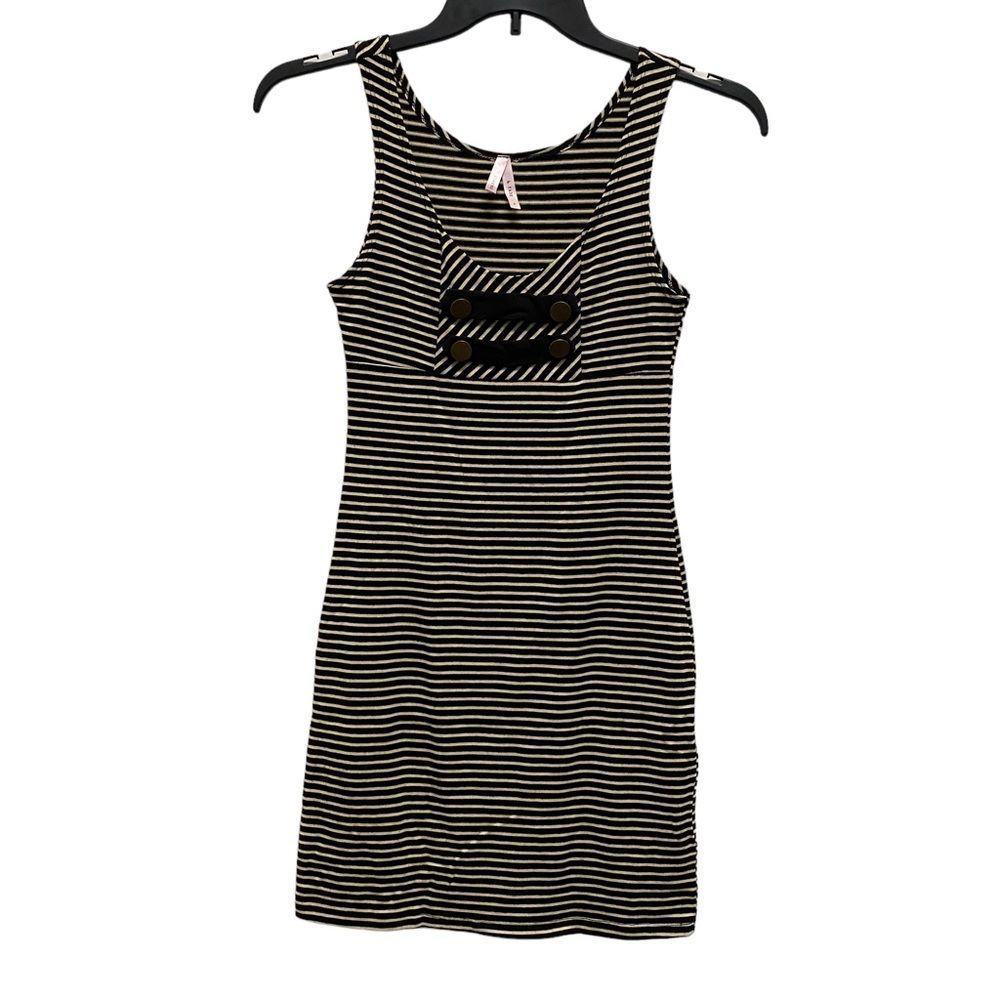 Urban Outfitter Sparkle & Fade Women's Small Stripe Sleeveless Summer Dress